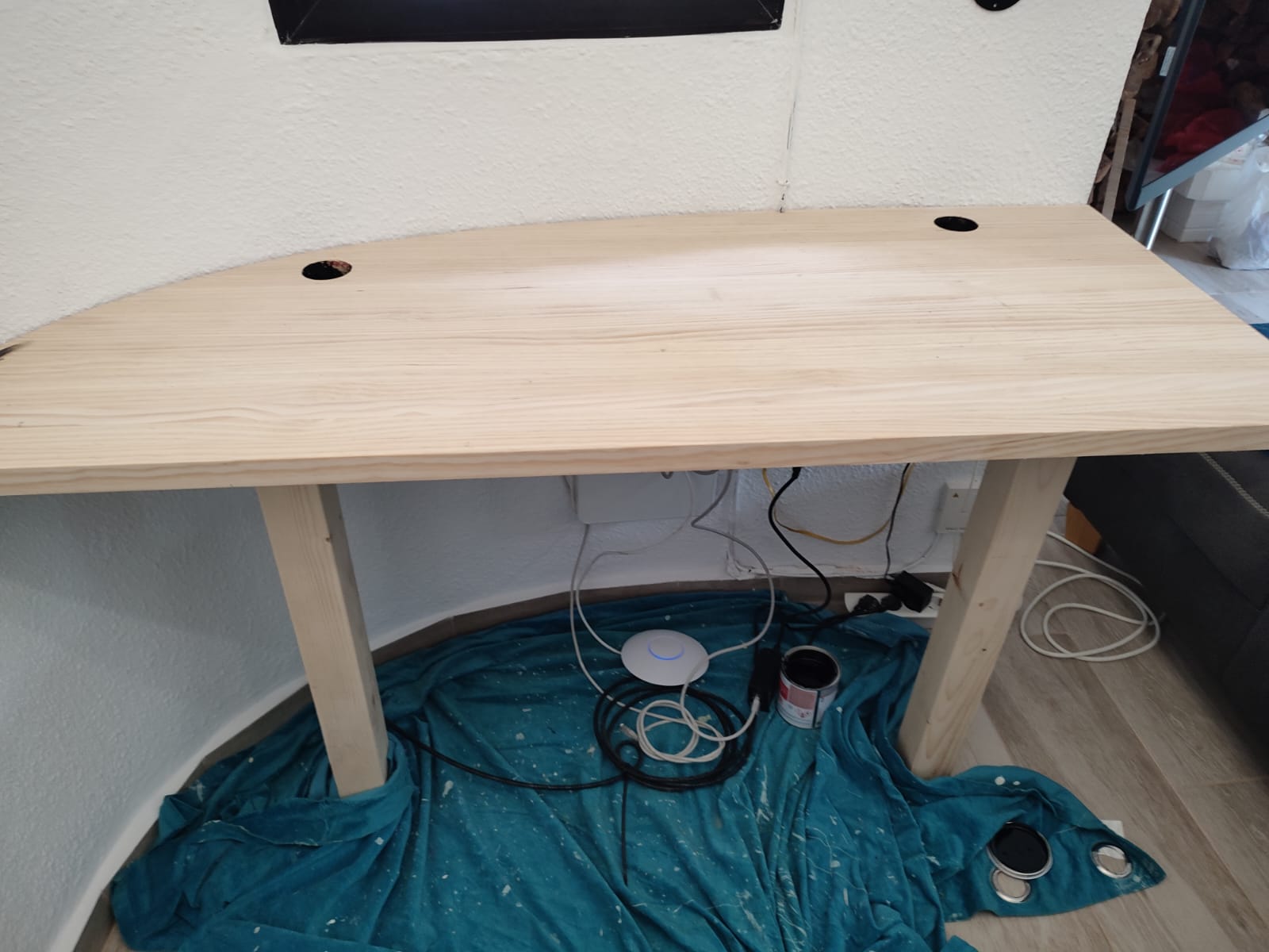 Mesa antes